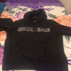 supreme hoodie great condition size m used